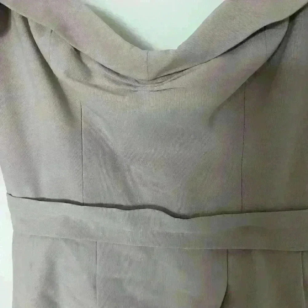 BCBGMAXAZRIA, cocktail dress, champagne beige, size 04 , with  pockets - Picture 9 of 15
